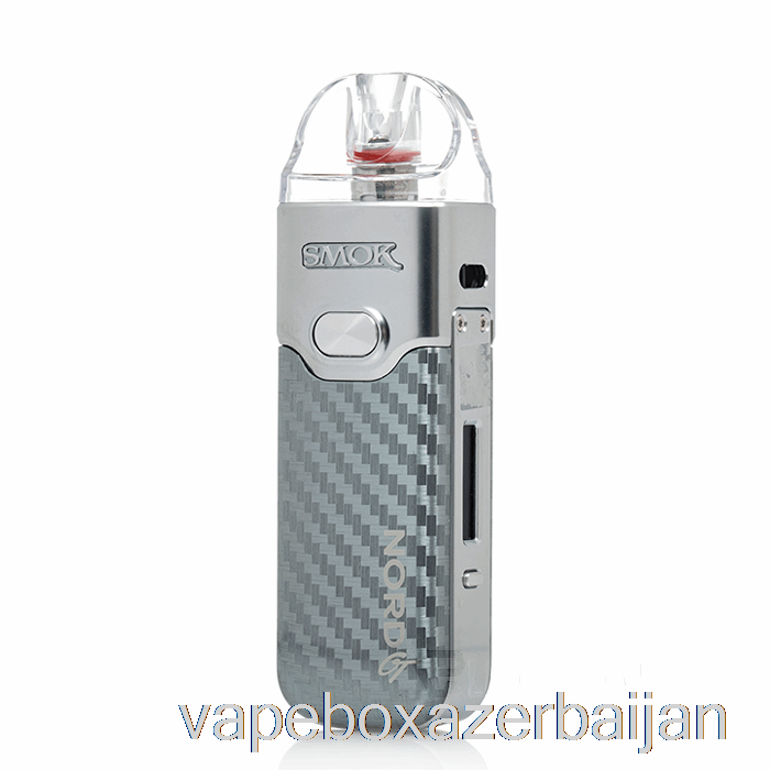 Vape Azerbaijan SMOK Nord GT 80W Pod System Silver Carbon Fiber